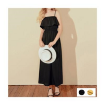 여성끈나시점프수트 2컬러 1P 오프숄더 여자 치마 봄원피스 귀여