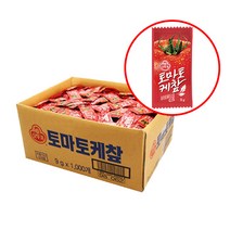 오뚜기 토마토케챂 9g 1000개 케첩 케찹, 토마토케챂9gx1000