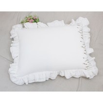 수피아코코 백아이 로즈 가든 베개, 로즈 가든/짧은 프릴