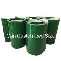컨베이어 벨트 컨베어 콘베어 콘베이어 롤러 로라 주변: 1500x200x2mm 녹색 PVC 플랫 벨트 라이트 조립 라, 한개옵션0