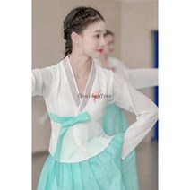 퓨전한복 결혼식 한복 원피스 웨딩 여성 신부 전통 자수 드레스 무용 공연 의상