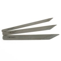가죽공예 재단 피할용 사선 가죽칼 *3가지사이즈-양날 외날 선택가능*개당가격, 1개, 12mm-외날연마