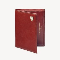 아스피날오브런던 Card Wallet with Notes Pocket 가죽카드지갑 레드