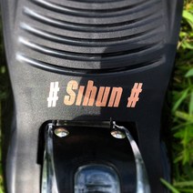 소량주문제작스티커 노트북 캐리어스티커 네임택 대형, 디자인 3, 킥 은은한골드 대형