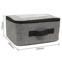 공구가방 생물 현미경 보관 가방 휴대용 충격 방지 단안 쌍안경 세트용 도구 370x280x170mm