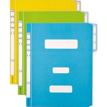 컬러정부화일(10개팩/연두/OfficeDEPOT), 단품