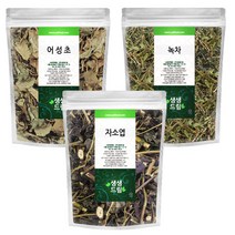 어성초(200g)+자소엽(100g)+녹차(100g) 세트 국내산, 단품, 단품