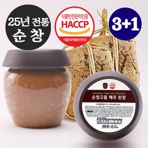 순창 메주 된장 500g (4개) 25년 전통 해썹 인증 순창고을 메주된장, 500g(4개)