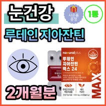 (정본담) 눈 건강 눈에좋은 영양제 루테인 지아잔틴 뉴테인 베타카로틴 눈뻑뻑 눈흐릿 눈피로 눈건조 눈이침침 눈시림 노안 눈관리 눈이뻑뻑 황반 노화 50대 60대 LUTEIN 선물, 2개월분, 2개