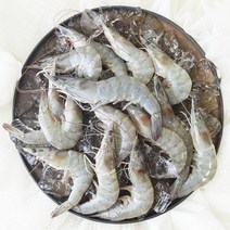 국내산 흰다리새우 왕새우 대하 활새우 급냉새우 생새우, 5kg, 1개