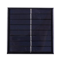 태양광패널세트 솔라판넬 태양광모듈 12v 3w usb 태양 전지 방수 하이킹 캠핑, 1-2개 1w 3v