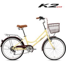 [케이투바이크] 클래식 여성용자전거 쉘리22인치 7단 조립별도, 모델선택:쉘리(에뚜와) 22인치 블랙 미조립