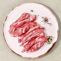 푸드장 블랙비프 소고기 부위별, 1개, 냉장 소갈비살 300g