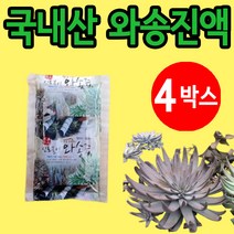 와송 엑기스 100ml 60팩, 4박스 (3000원 할인)