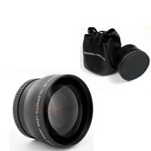 TELE 망원 렌즈 배율 DSLR SLR 디지털 카메라 캐논 니콘 펜탁스 소니 후지 올림푸스 55mm 2.0x, [05] 소니/미놀타, 05 소니/미놀타, 1개