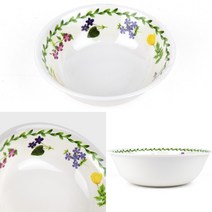 예쁜밥공기 밥그릇 업소용멜라민그릇 멜라민 국그릇 2호