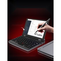 필기 가능 터치스크린 비즈니스 휴대용 7인치 미니 초소형 노트북, DQ X-7133, WIN 10, 8GB, 1TB, J4105, 7인치 그레이