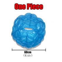 Zorb 공 야외 엔터테인먼트 Pvc 풍선 거대한 롤 볼 용 60Cm 포스 게임과 충돌, [01] 60cm bule ball
