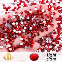 네일 비트 젤 제거 브러시 매니큐어 SS4-SS30 다채로운 비 핫픽스 Rhinestones 반짝이 크리스탈 접착제 Strass 다이아몬드 라인 석 의류 아트 장식에 대 한, 6.Light siam - SS12-1440pcs, 1440개