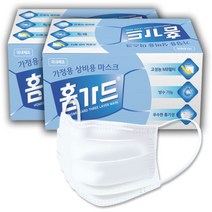 홈가드 국내생산 3중 MB필터 일회용마스크 대형 100매, 홈가드 국내생산 3중 MB필터 일