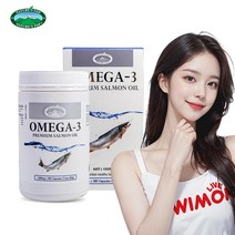 [네이쳐스탑] 연어 오메가3 청정연어유 살몬오일 365캡슐