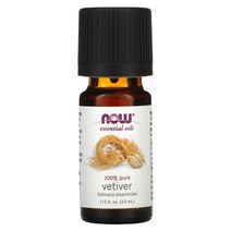 나우푸드 Now Foods 에센셜 오일 베티버 10ml 1/3fl oz, 1개, 10ml (1/3 fl oz)