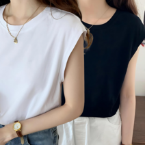프롬더핸드 여성 민소매 티셔츠 루즈핏 레이어드 나시티