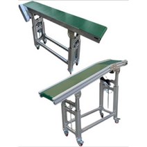 이동식 컨베이어 벨트 라인 조립 농업 공장 운반용 작업용, 4.0미터 길이의 리프팅 높이 50cm