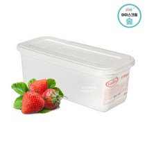 라벨리 아이스크림 대용량 4리터 4L 프리미엄 딸기(스트로베리) 아이스크림숲