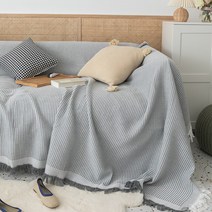 SKANDSALO 쇼파 패드 6인용 천커버 가죽갈이 돌쇼파 매트 천갈이, Lingge 그레이_180 x 300cm