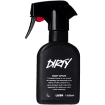 일본 러쉬 LUSH JAPAN dirty 더티 바디스프레이 200ml