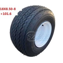 18X8.50-8 ATV 타이어 4륜 관광 전기차 배터리 카 골프카트 관광버기, 두꺼운 18X8.50-8 내마모성 타이어