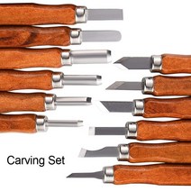 우드카빙 전동조각기 키트 diy 12pcs 나무 조각 세트 v 도구 carpenter wood carve chisel 칼 도구 세트 조각 조각가 목공 과일 야채 점토