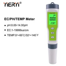 염도측정계 염도계 Yieryi-수영장 및 아쿠아리움용 디지털 수질 측정기 신제품 TDS PH 계측기 PH/TDS/EC/온도 계측기, CHINA, TPH01137A, 7.TPH01137A