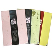 [문구조아] 예한 예쁜한지 A4 15매 편지지 04. 연황토, 1개