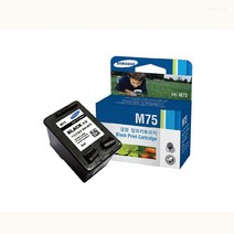 삼성 INK-M75 SCX-1455C 정품잉크 검정 2W73FA09, 1개, 1개