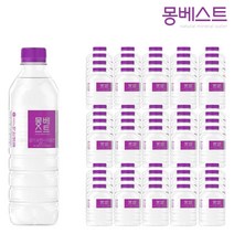 몽베스트 생수, 500ml×60개, 단품
