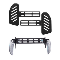 범용 오토바이 스쿠터 보조발판 전기자전거 발판 확장, 접이식