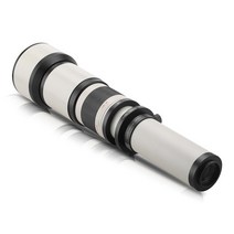 Lightdow F8.0-F16 초망원 수동 줌 렌즈 및 T2 어댑터 링 캐논 니콘 펜탁스 DSLR 카메라용 650-1300mm, 02 캐논 RF