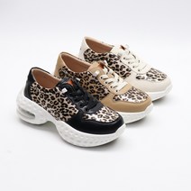 아이슈즈 여성 호피무늬 스니커즈 운동화 98743