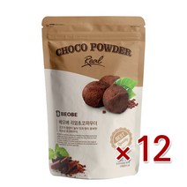베오베 리얼 초코 파우더 800g, 12개