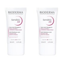 바이오더마 호주 Bioderma Sensibio 센시비오 AR 안티 레드너스 케어 바디크림 40ml 2팩