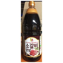 MDG7166 업소용 식당 식자재 주방 조리 재료 소갈비양념 2kg 매운양념장/만능양념장/떡볶이양념장/비빔면양념장, 1개