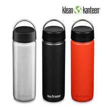 클린켄틴 와이드 보틀 800ml 보온보냉 물병, 블랙