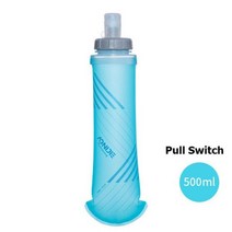 트레일러닝조끼 AONIJIE-C962S 신제품 2 피스 500ML 풀 스위치 12L 스포츠 오프로드 백팩 러닝 하이드레이션 백 베스트 소프트 하이킹 트레일 마라톤 방수 조끼 가방, 1PCS Pull Switch