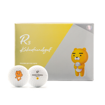 카카오프렌즈 골프 R3 프렌즈 에디션 (12알), 화이트, 4세트