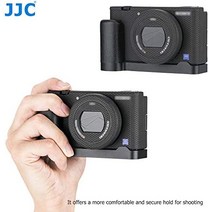 소니 ZV-1 디지털 카메라용 JJC 메탈 카메라 핸드 그립은 블로깅 및 YouTube 4K 비디오 비디오 녹화를 위한 손 느낌을 향상시킵니다.-37646, 소니용, 소니 RX100VII(RX100M7)