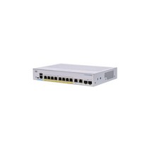 시스코 시스템즈 Cisco 스위칭 허브 8포트 스마트 스위치 PoE / PoE 기가비트 금속 함체 저소음 팬리스 국내 법인용 제한부 라이프타임 보증 CBS250-8P-E-2G-JP