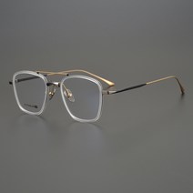 일본 하우스브랜드 초경량 14.1g 금속테 안경 티타늄 가벼운 파일럿