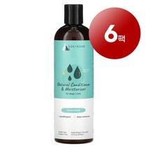 리암마켓 Kin+Kind 킨 카인드 강아지 고양이용 강아지용 벼룩 진드기 제거 샴푸 라벤더 향 354ml 1팩, 6팩